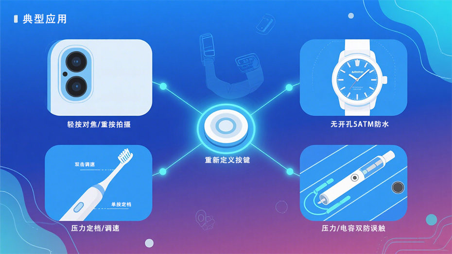 壓感按鍵的應用